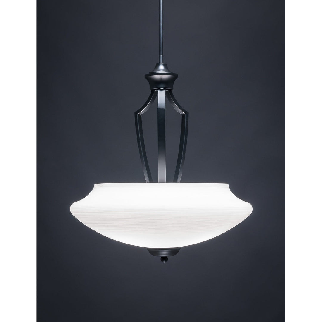 Toltec Zilo 567-mb-687 Pendant Light - Matte Black