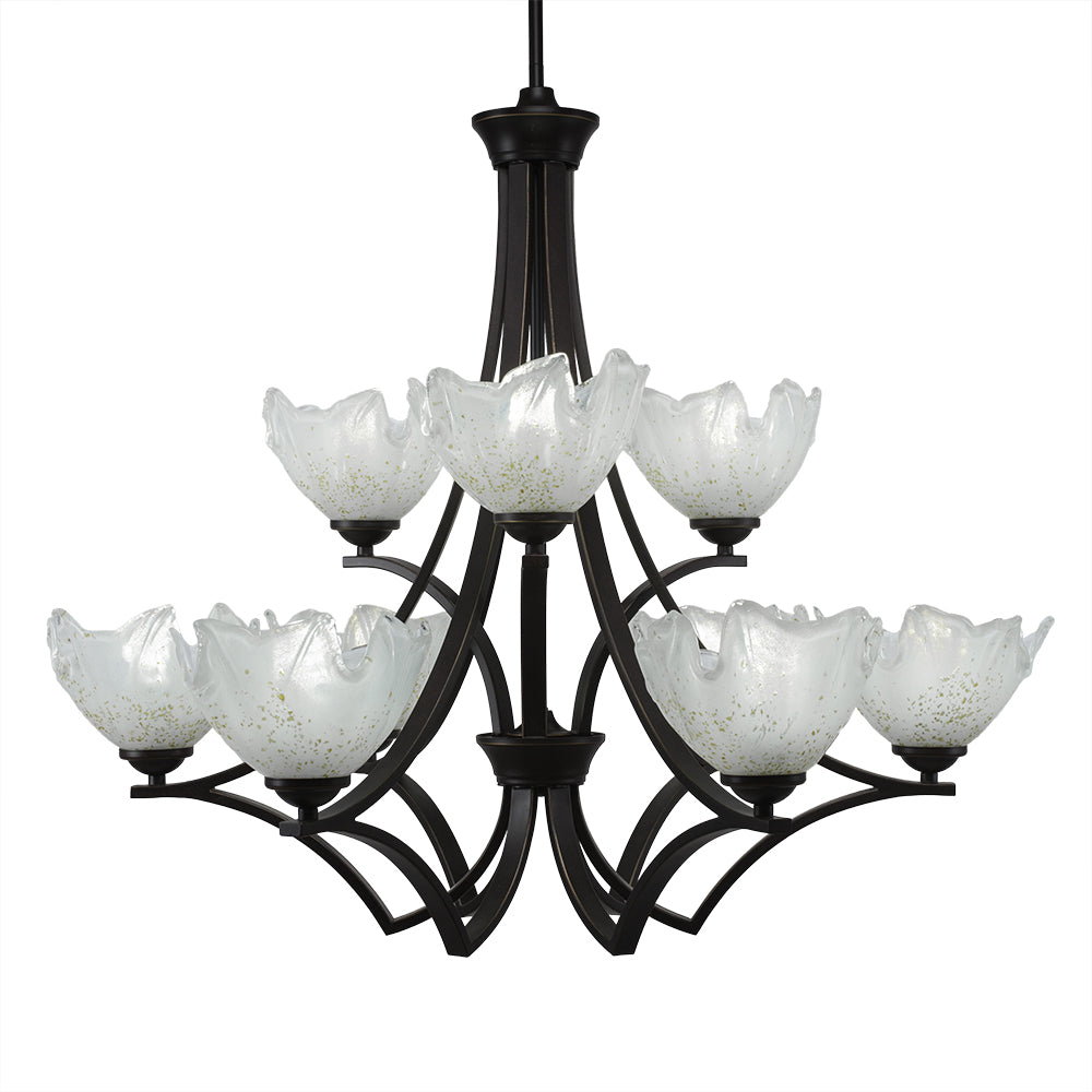 Toltec Zilo 569-dg-755 Chandelier Light - Dark Granite