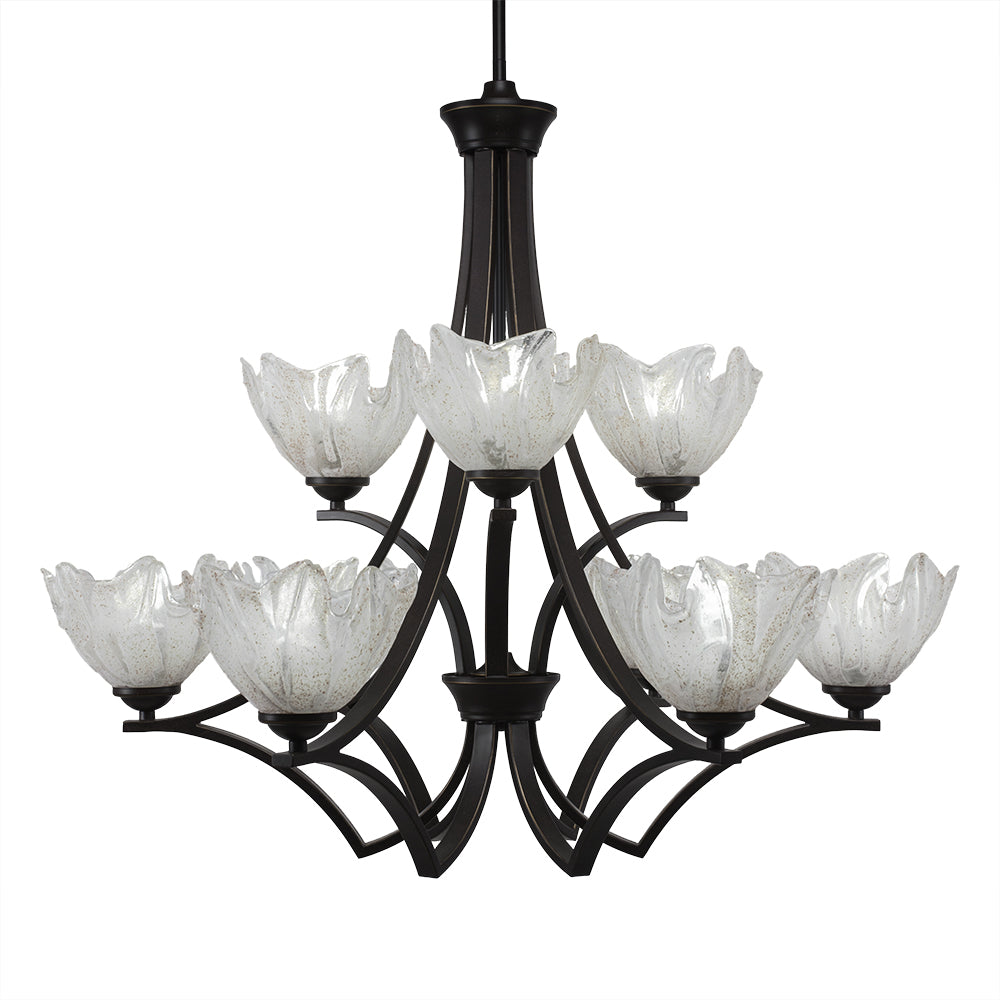 Toltec Zilo 569-dg-759 Chandelier Light - Dark Granite