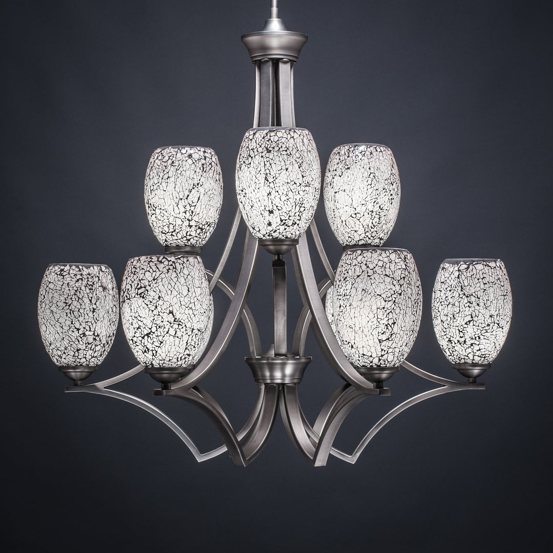 Toltec Zilo 569-gp-4165 Chandelier Light - Graphite