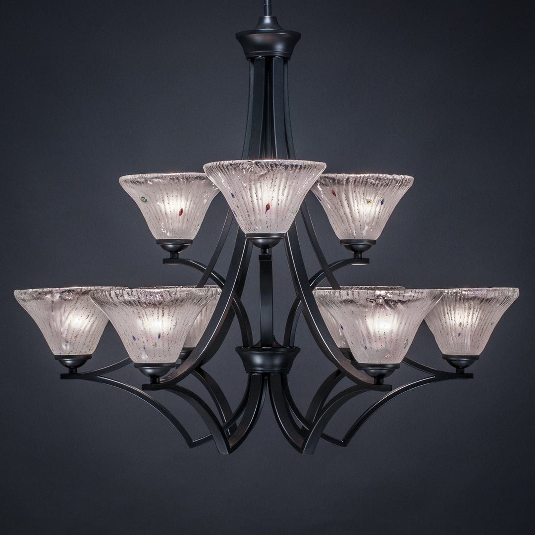 Toltec Zilo 569-mb-751 Chandelier Light - Matte Black