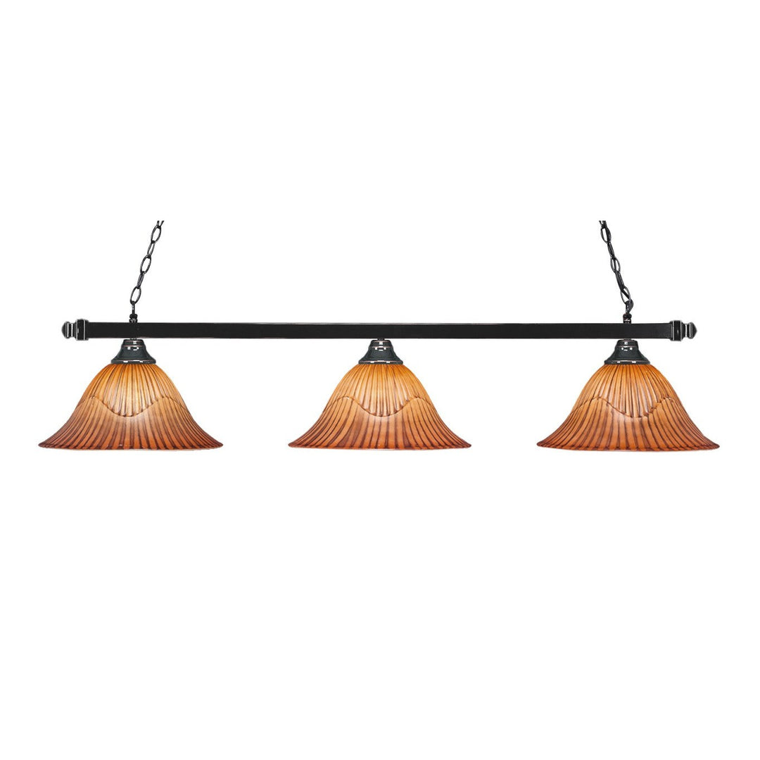 Toltec Square 803-bc-58319 Pendant Light - Black Copper