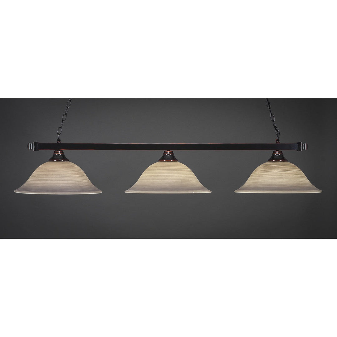Toltec Square 803-bc-602 Pendant Light - Black Copper