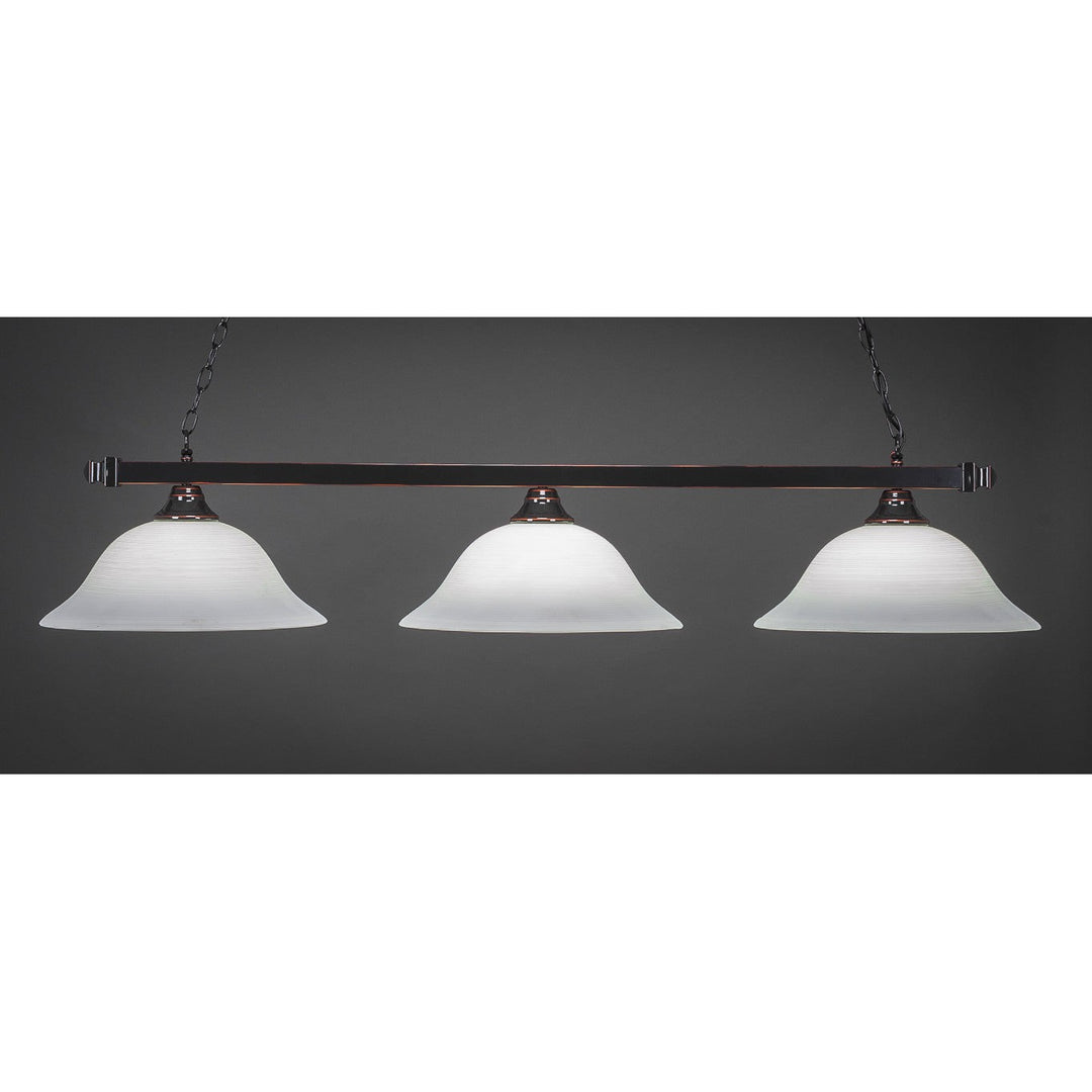 Toltec Square 803-bc-612 Pendant Light - Black Copper