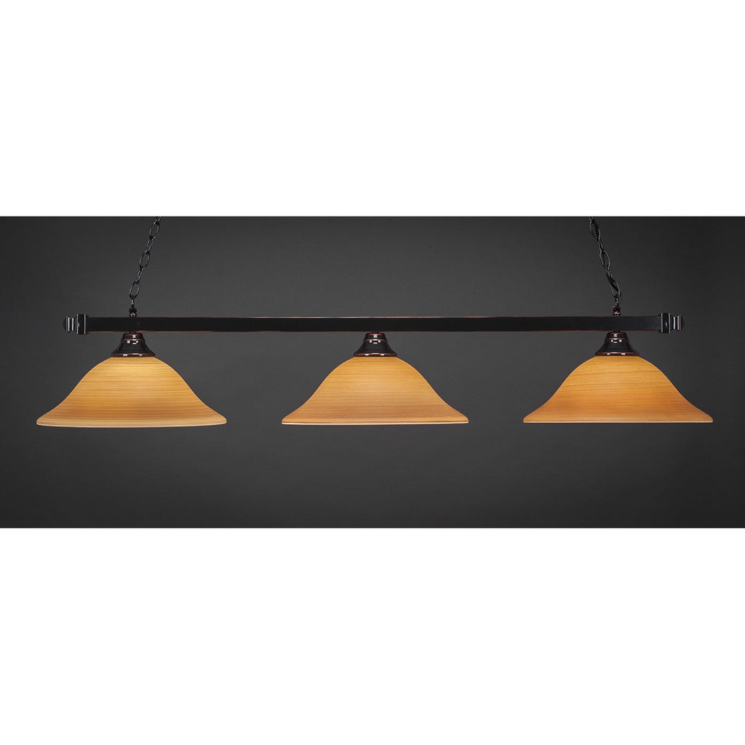 Toltec Square 803-bc-622 Pendant Light - Black Copper