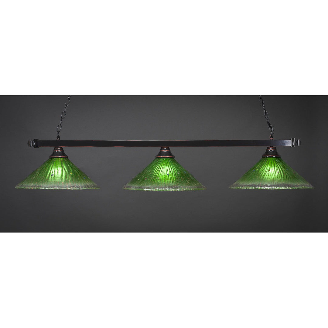 Toltec Square 803-bc-717 Pendant Light - Black Copper