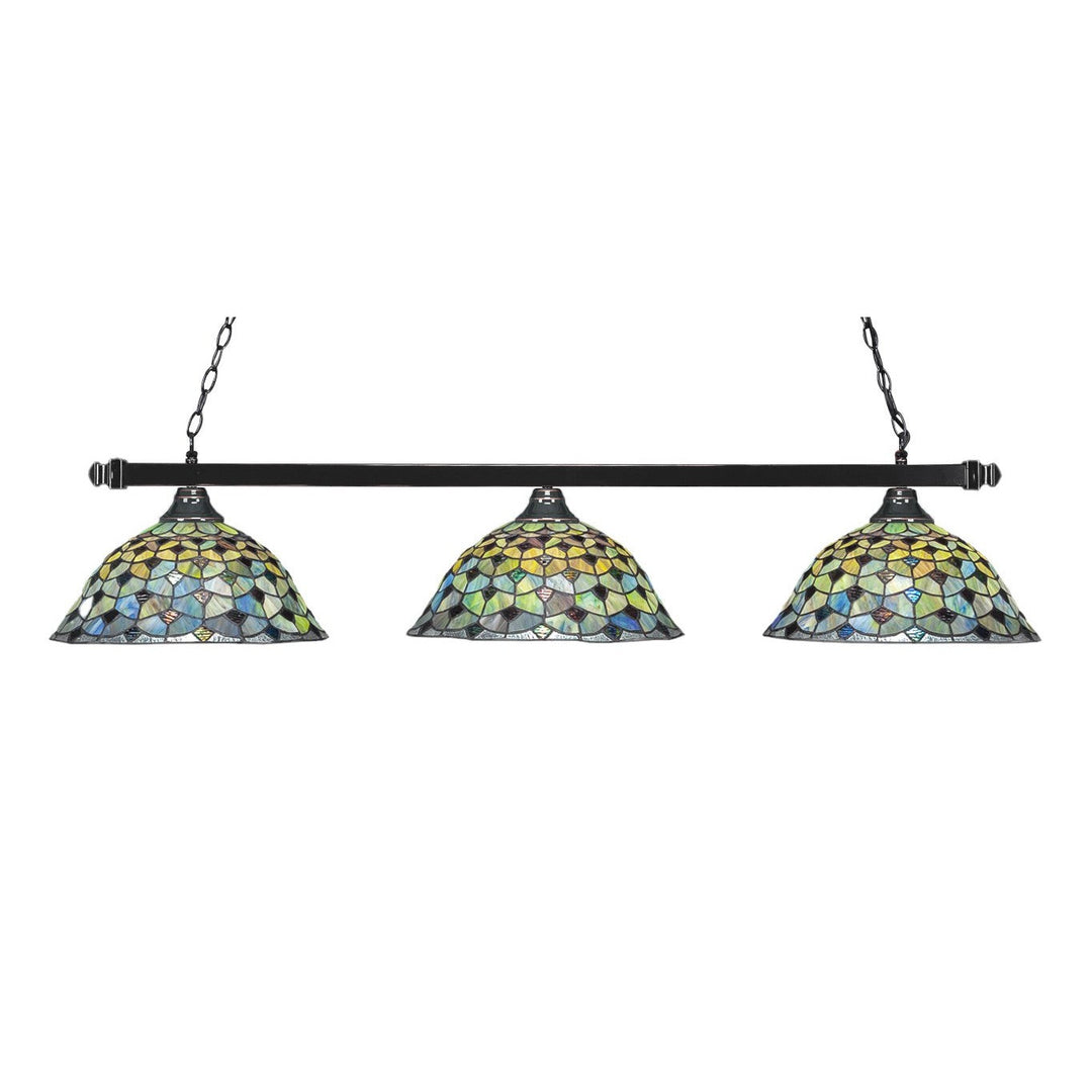 Toltec Square 803-bc-996 Pendant Light - Black Copper