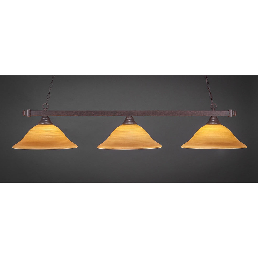 Toltec Square 803-dg-622 Pendant Light - Dark Granite