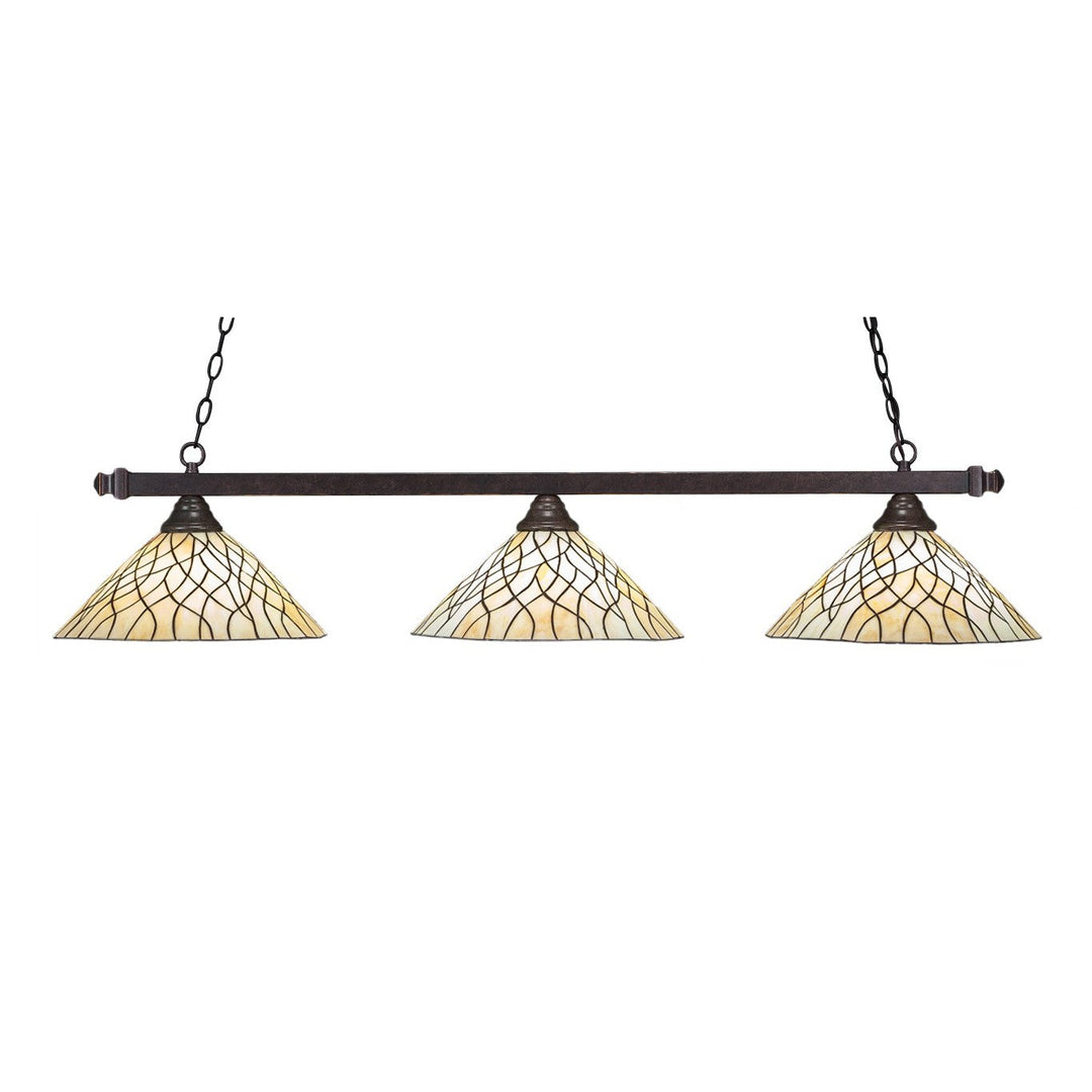 Toltec Square 803-dg-911 Pendant Light - Dark Granite