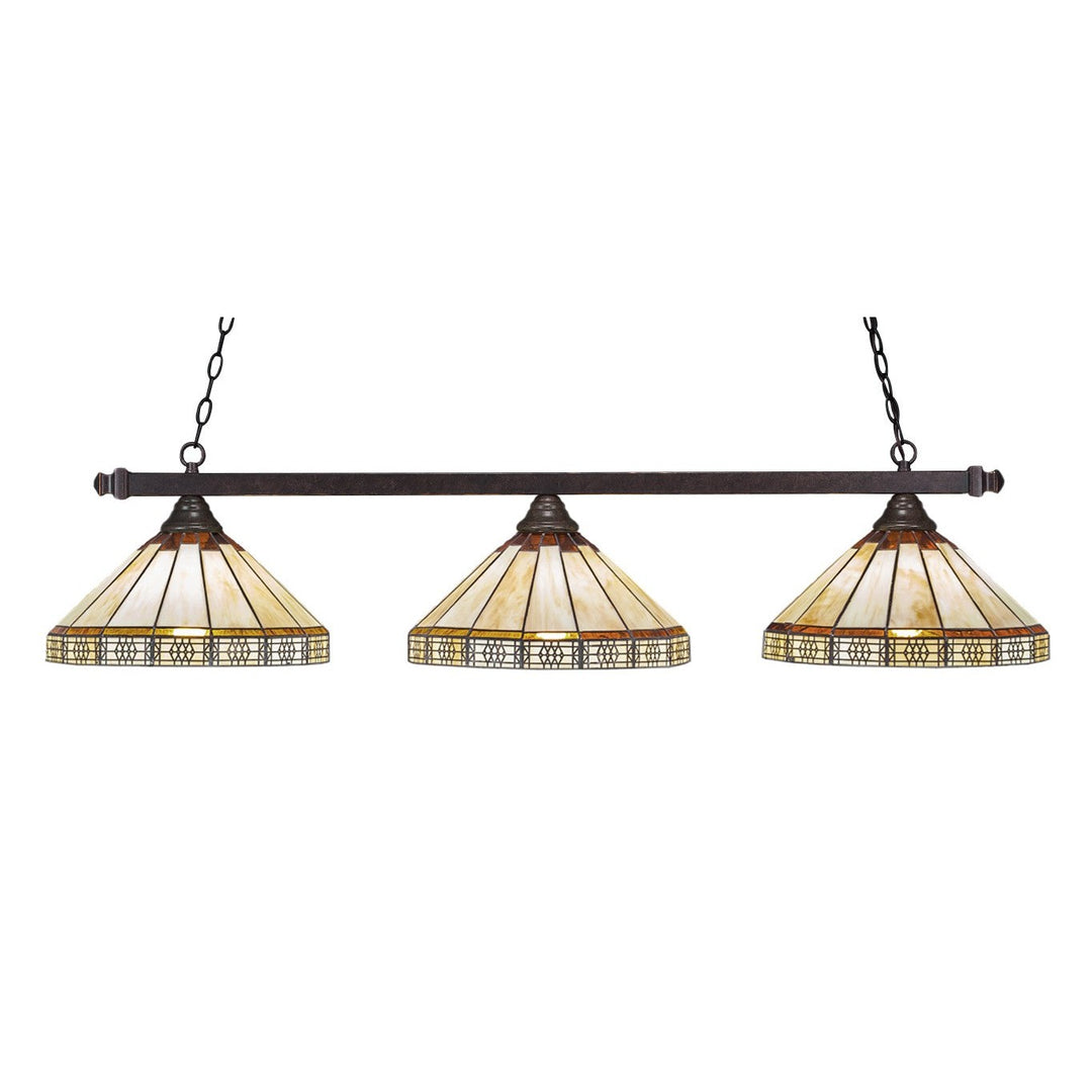 Toltec Square 803-dg-964 Pendant Light - Dark Granite