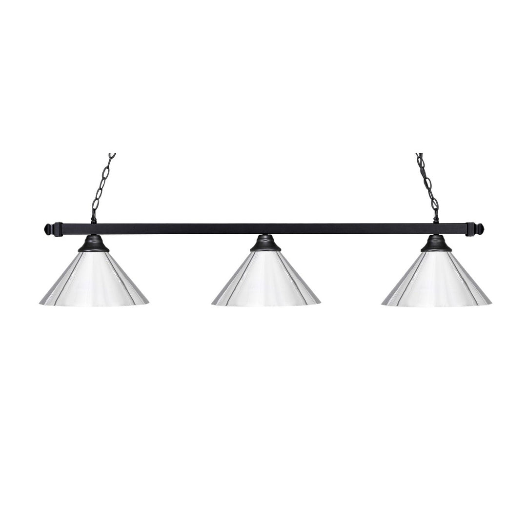 Toltec Square 803-mb-420-ch Pendant Light - Matte Black