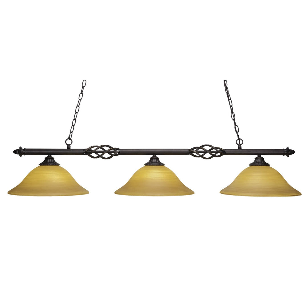Toltec Elegant 863-dg-622 Pendant Light - Dark Granite