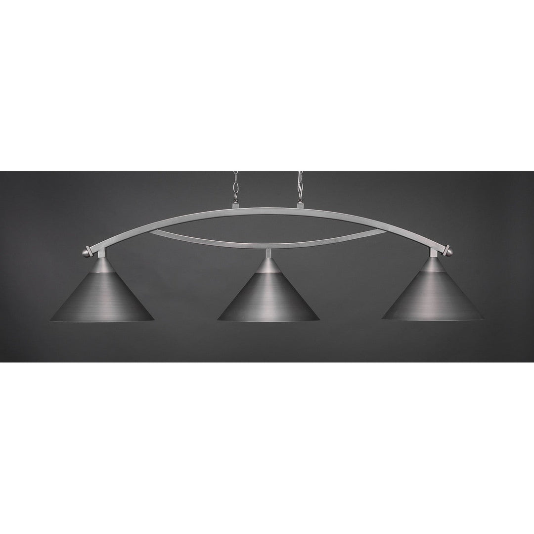 Toltec Bow 873-bn-420 Pendant Light - Brushed Nickel