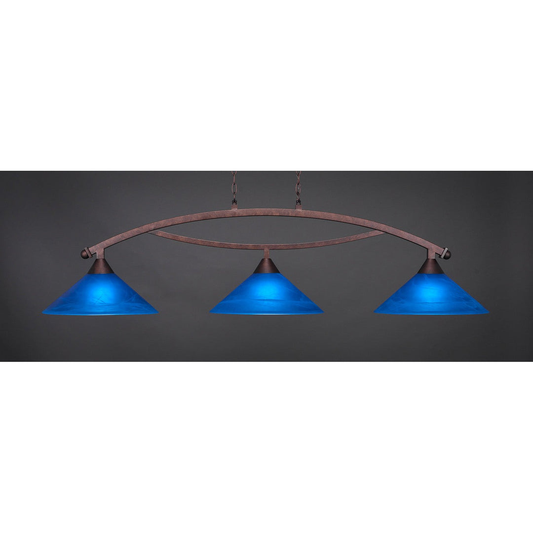 Toltec Bow 873-brz-415 Pendant Light - Bronze
