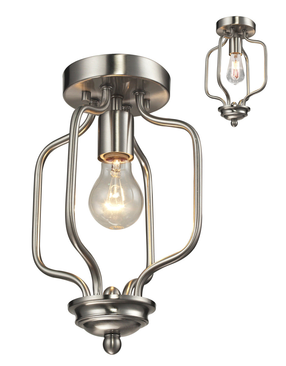 Z-Lite Cardinal 434-12-BN Ceiling Light - Brushed Nickel