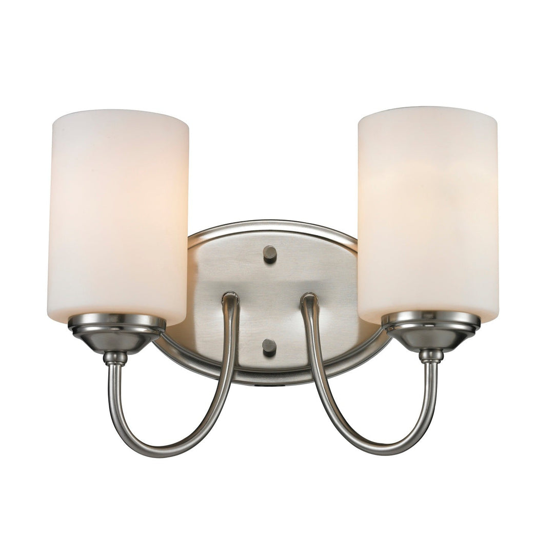 Z-Lite Cardinal 434-2V-BN Bath Vanity Light 12 in. wide - Brushed Nickel