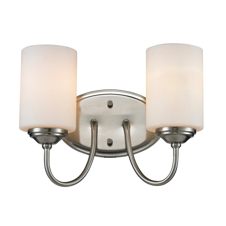 Z-Lite Cardinal 434-2V-BN Bath Vanity Light 12 in. wide - Brushed Nickel