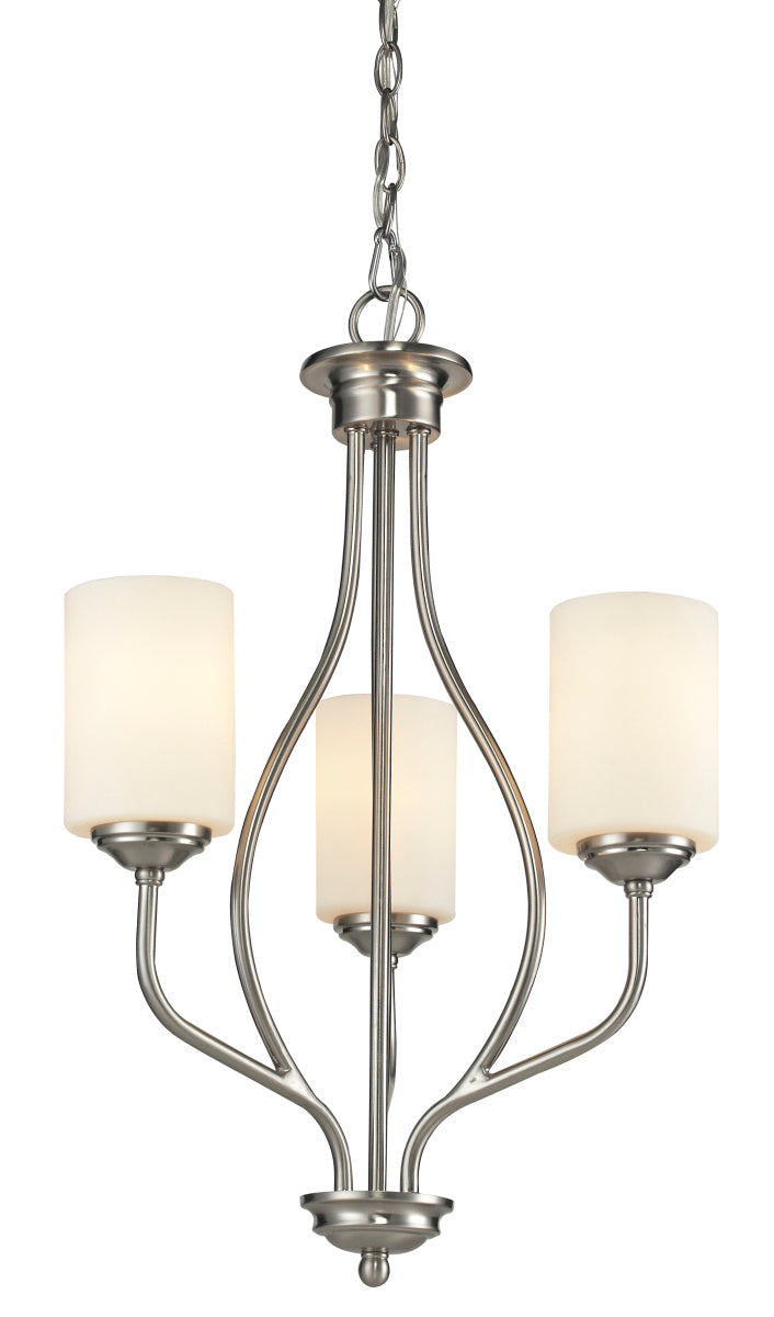Z-Lite Cardinal 434-3-BN Chandelier Light - Brushed Nickel