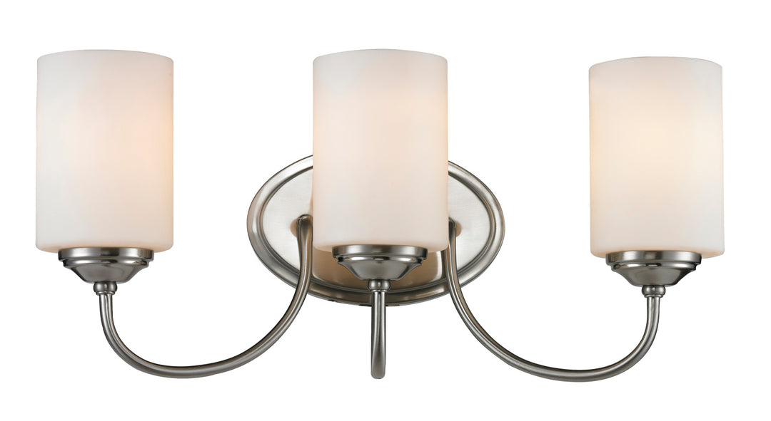Z-Lite Cardinal 434-3V-BN Bath Vanity Light 20 in. wide - Brushed Nickel