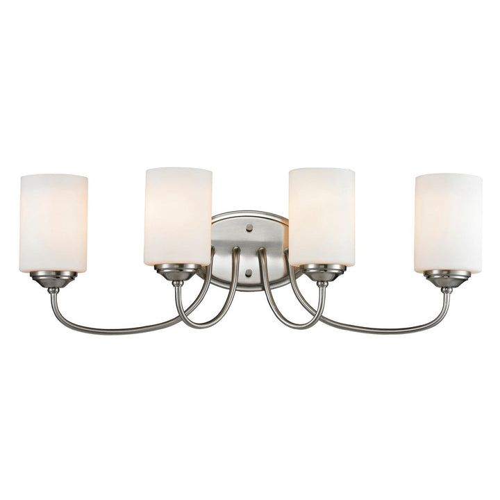 Z-Lite Cardinal 434-4V-BN Bath Vanity Light 27 in. wide - Brushed Nickel