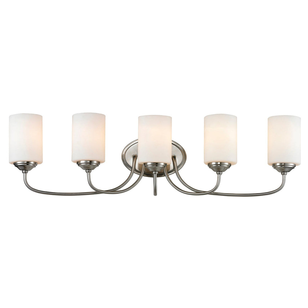 Z-Lite Cardinal 434-5V-BN Bath Vanity Light 35 in. wide - Brushed Nickel