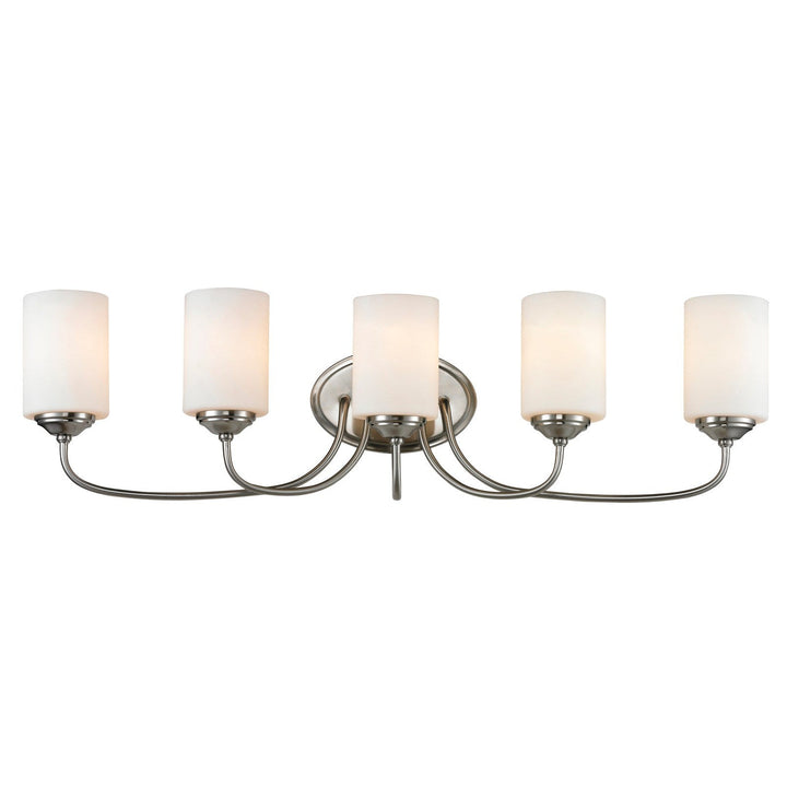 Z-Lite Cardinal 434-5V-BN Bath Vanity Light 35 in. wide - Brushed Nickel