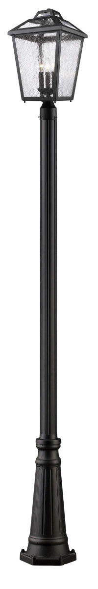 Z-Lite Lighting 539PHBR-519P-BK Modern Bayland Outdoor Black