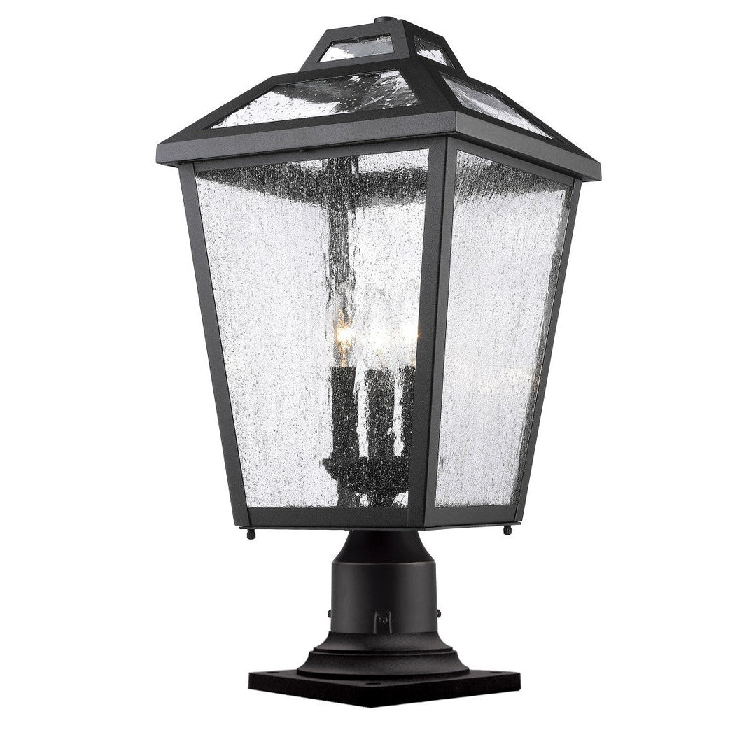 Z-Lite Lighting 539PHBR-533PM-BK  Bayland Outdoor Black