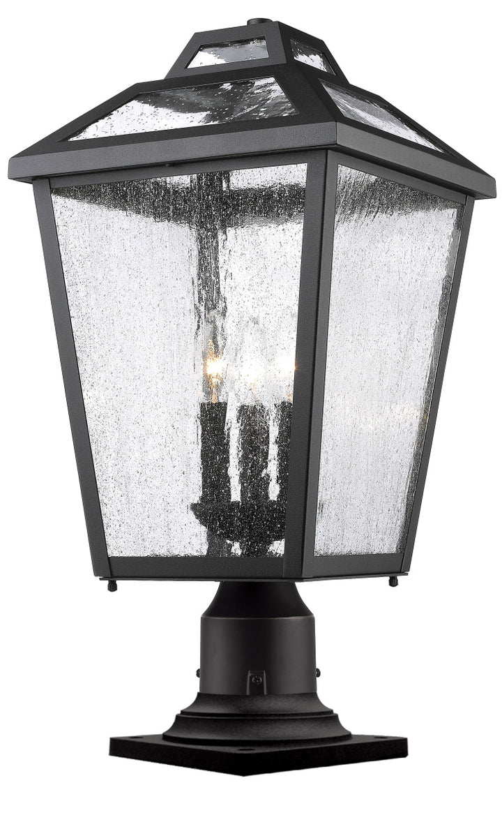 Z-Lite Lighting 539PHBR-533PM-BK  Bayland Outdoor Black