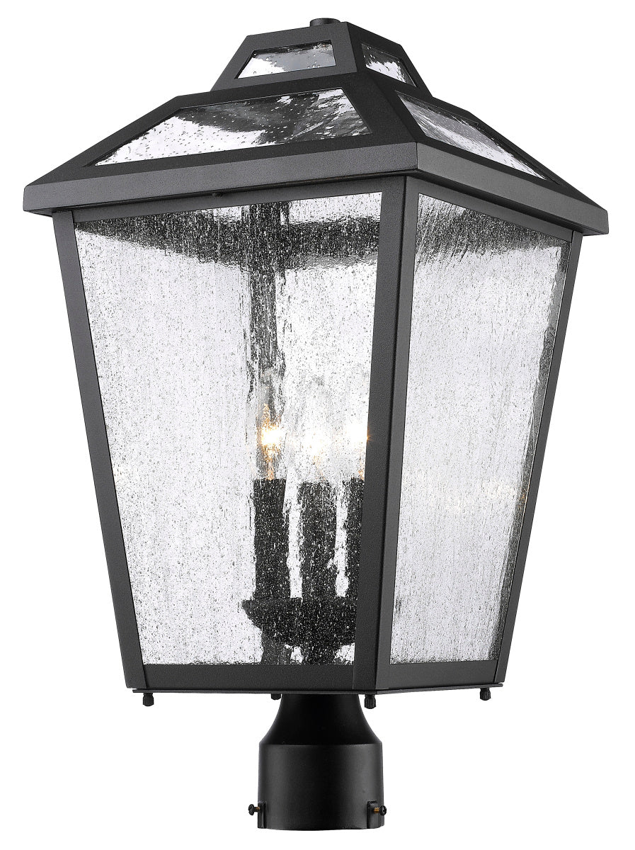 Z-Lite Lighting 539PHBR-BK  Bayland Outdoor Black