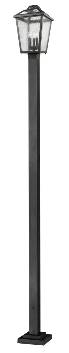 Z-Lite Lighting 539PHBS-536P-BK Modern Bayland Outdoor Black
