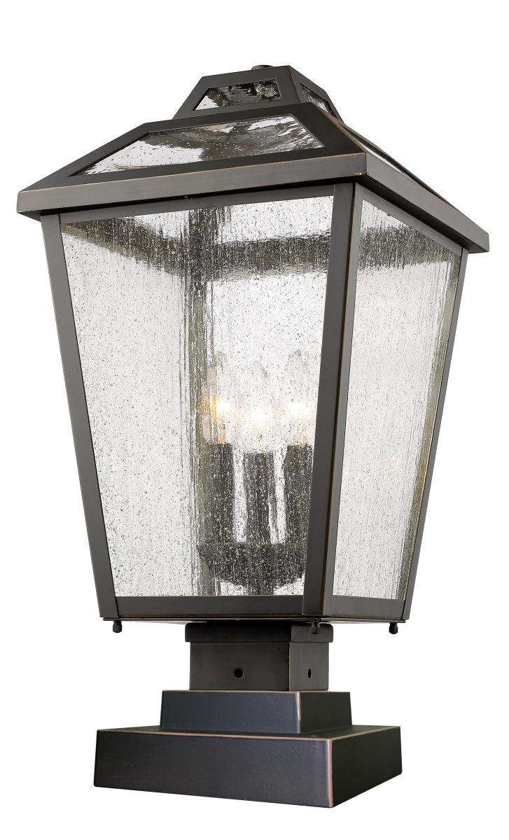 Z-Lite Lighting 539PHBS-SQPM-ORB  Bayland Outdoor Oil Rubbed Bronze