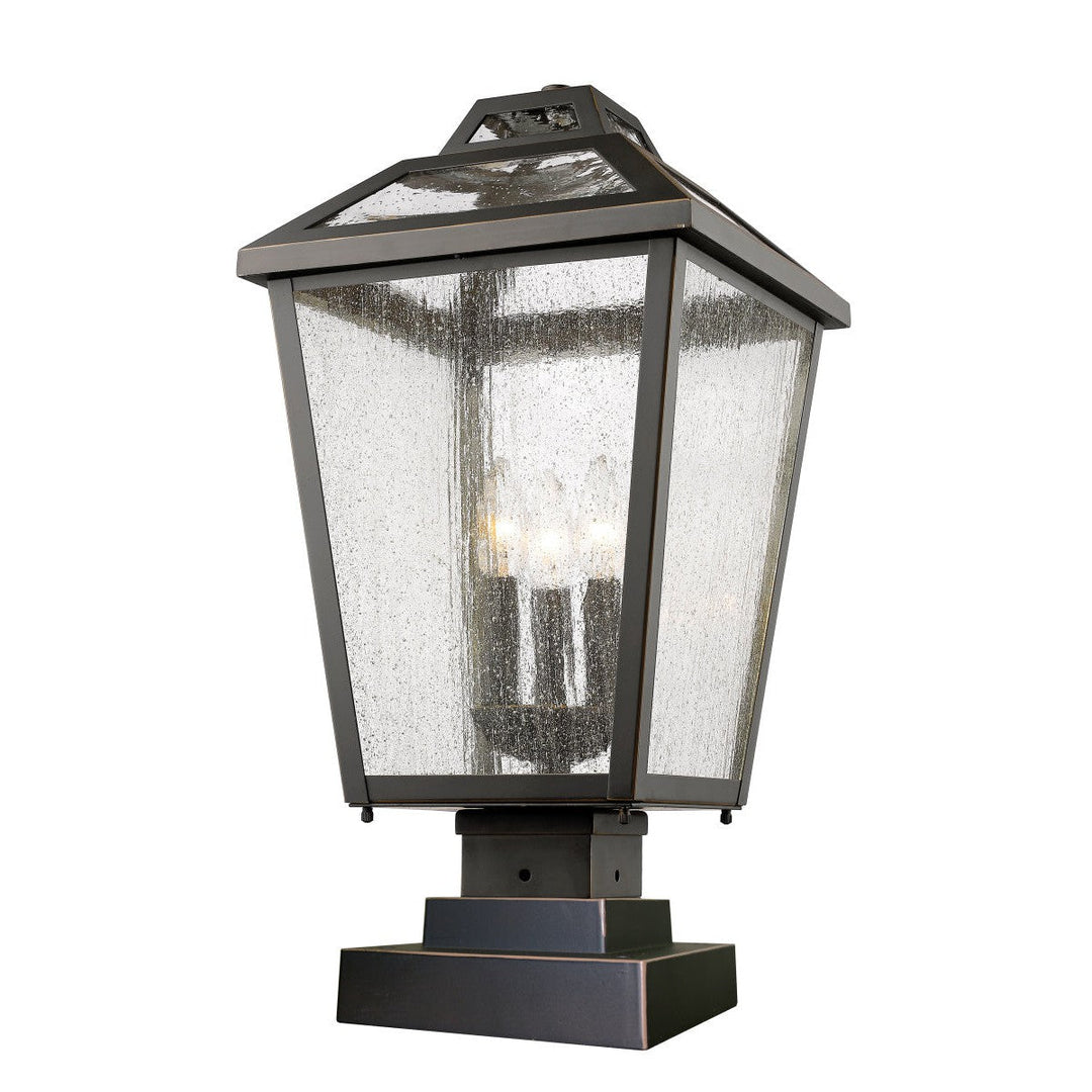 Z-Lite Lighting 539PHBS-SQPM-ORB  Bayland Outdoor Oil Rubbed Bronze