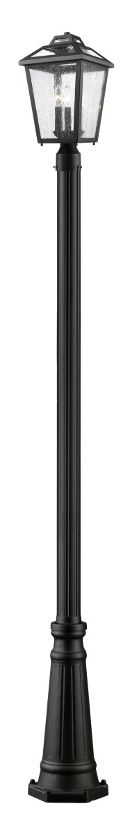 Z-Lite Lighting 539PHMR-519P-BK Modern Bayland Outdoor Black