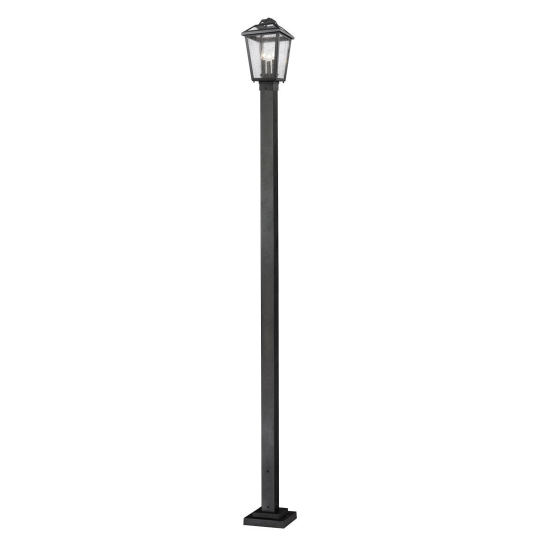 Z-Lite Lighting 539PHMS-536P-BK Modern Bayland Outdoor Black