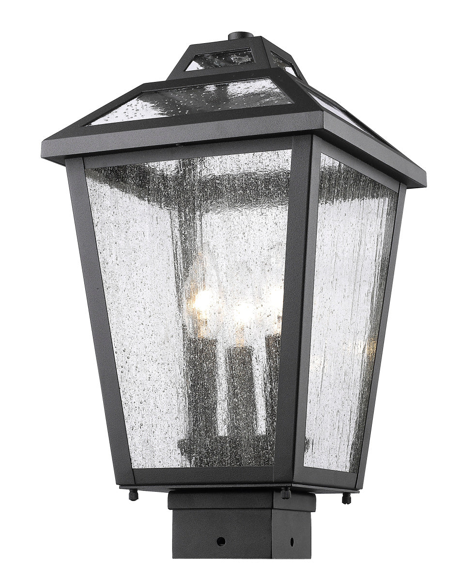 Z-Lite Lighting 539PHMS-BK  Bayland Outdoor Black