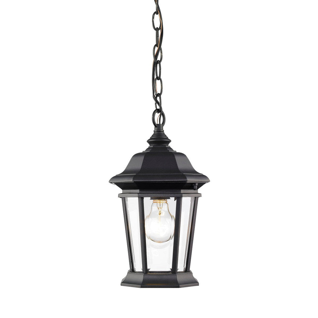 Z-Lite Lighting 540CHM-BK  Melbourne Outdoor Black