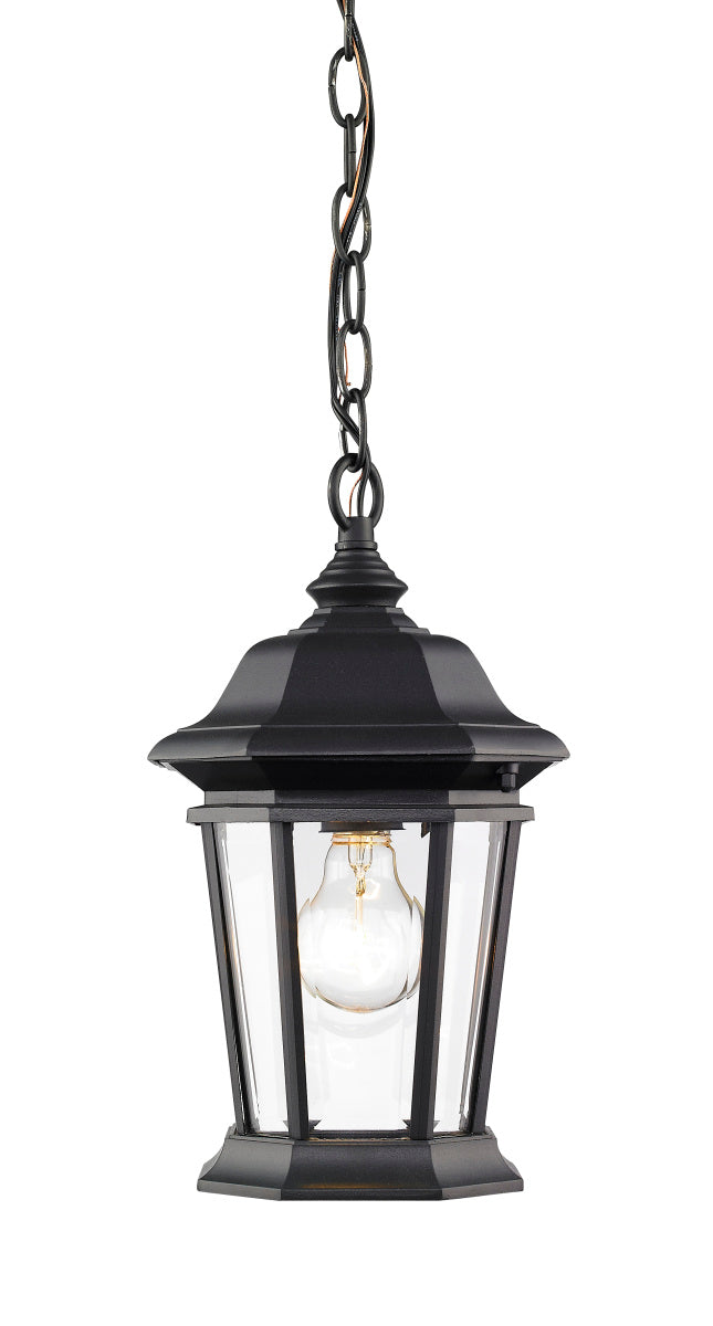 Z-Lite Lighting 540CHM-BK  Melbourne Outdoor Black