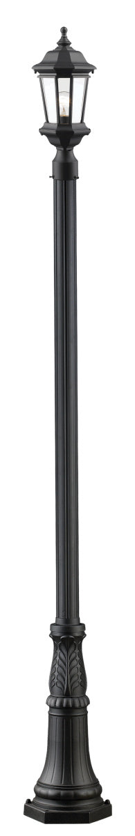 Z-Lite Lighting 540PHM-518P-BK  Melbourne Outdoor Black