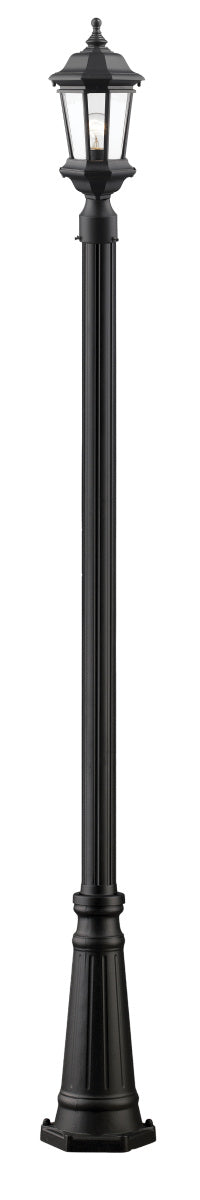Z-Lite Lighting 540PHM-519P-BK  Melbourne Outdoor Black