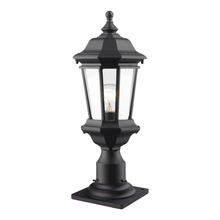 Z-Lite Lighting 540PHM-533PM-BK  Melbourne Outdoor Black