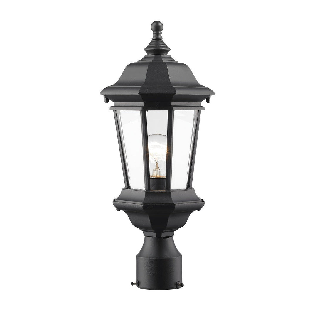 Z-Lite Lighting 540PHM-BK  Melbourne Outdoor Black