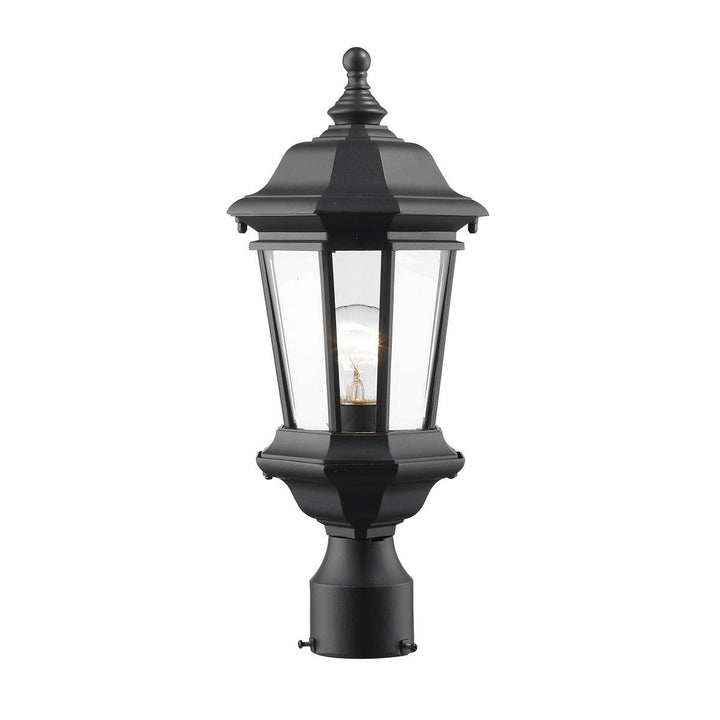 Z-Lite Lighting 540PHM-BK  Melbourne Outdoor Black