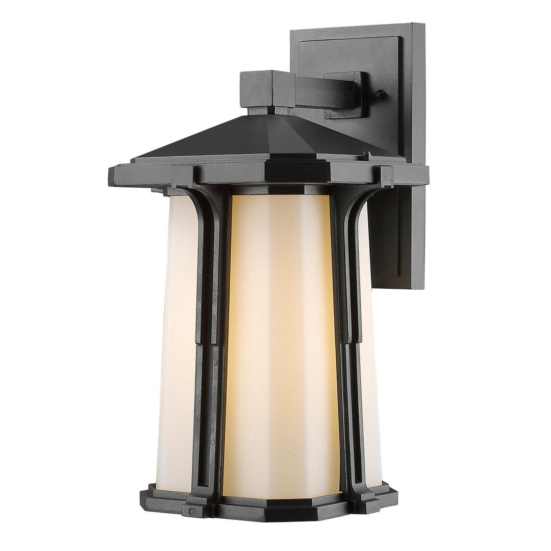 Z-Lite Lighting 542B-BK Modern Harbor Lane Outdoor Black