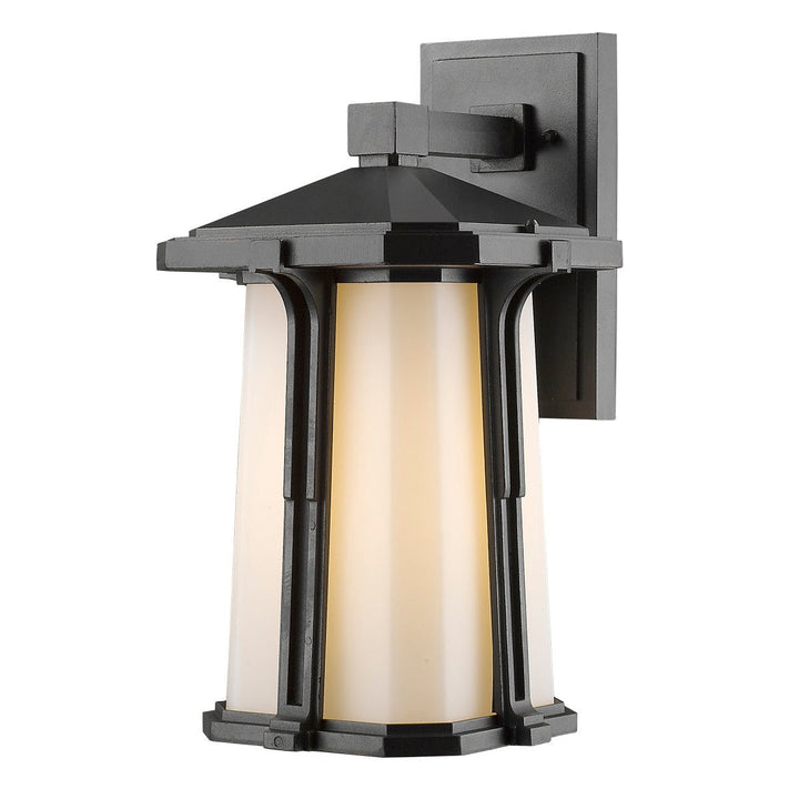 Z-Lite Lighting 542B-BK Modern Harbor Lane Outdoor Black