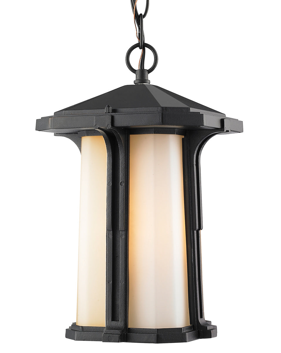 Z-Lite Lighting 542CHB-BK Modern Harbor Lane Outdoor Black