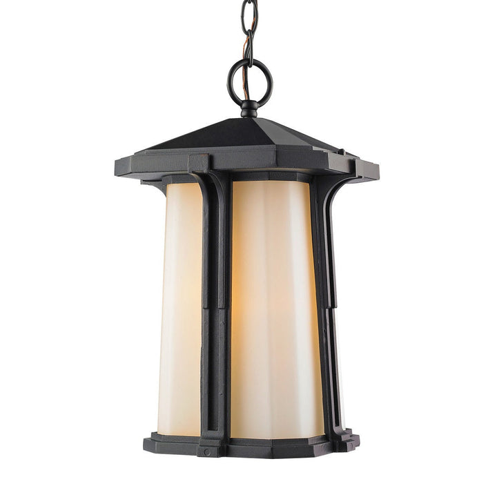 Z-Lite Lighting 542CHM-BK Modern Harbor Lane Outdoor Black