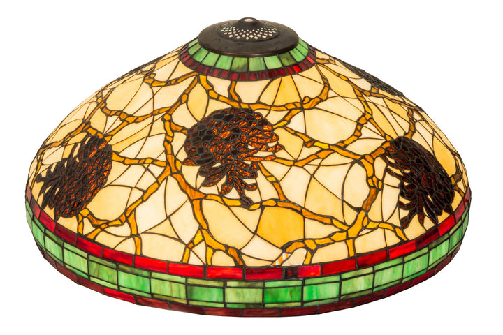 Meyda Tiffany Lighting 40352 Pinecone Shade Lamp Shade Multicolored