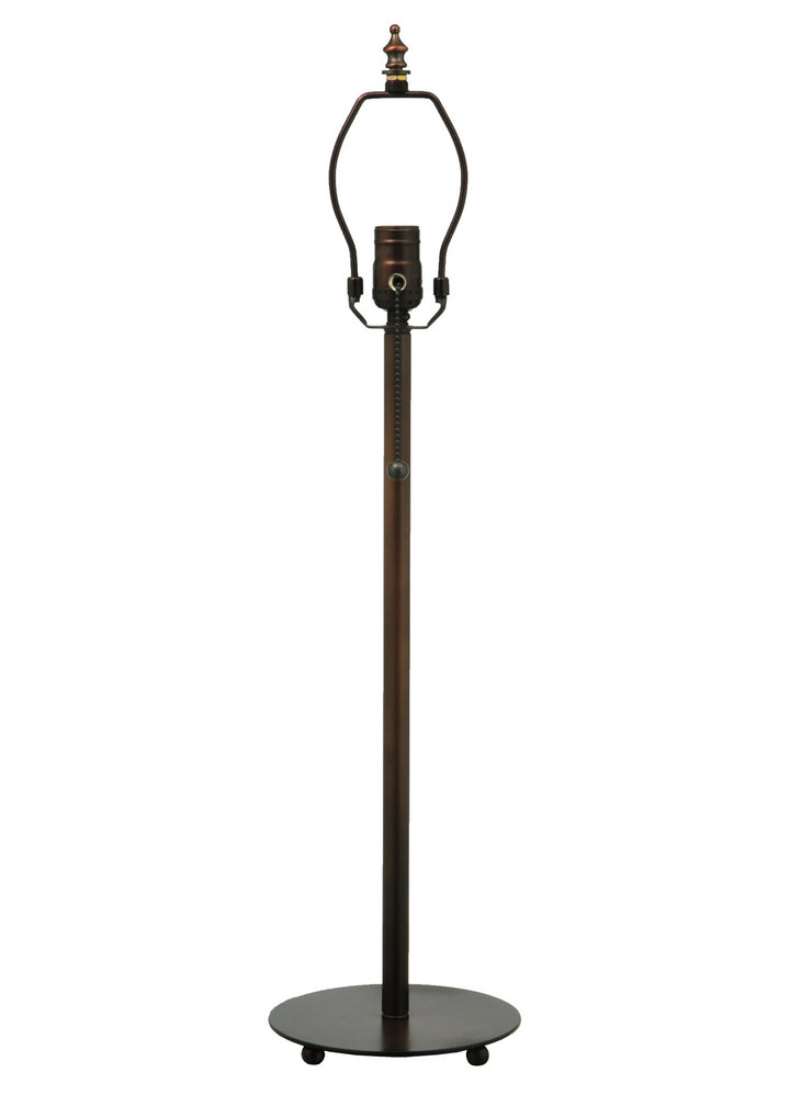 Meyda Tiffany Lighting 48496 Penn One Light Table Base Utility Light Bronze / Dark