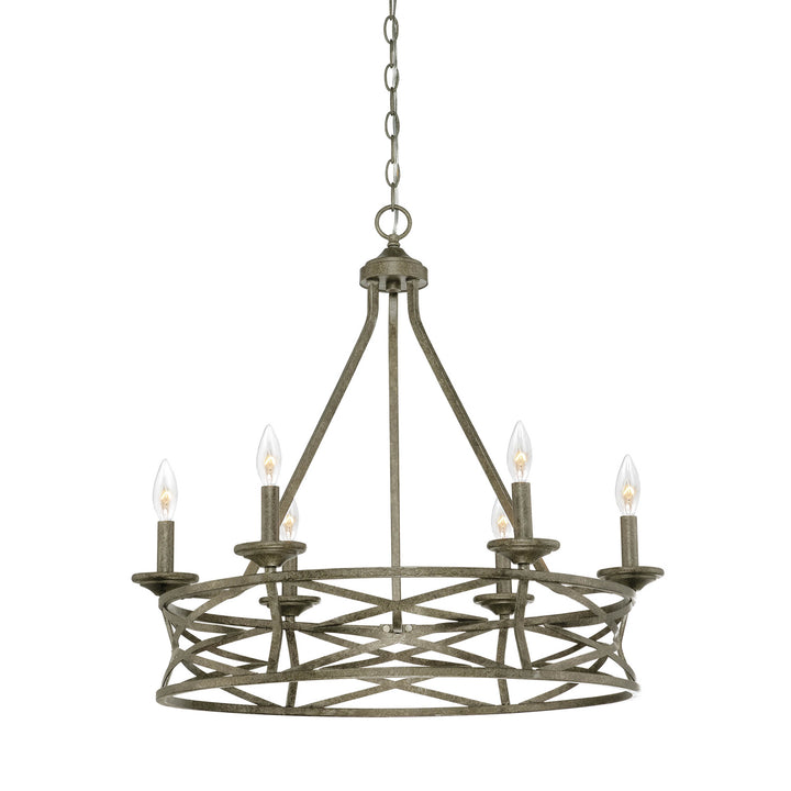 Millennium Lakewood 2176-AS Chandelier Light - Antique Silver